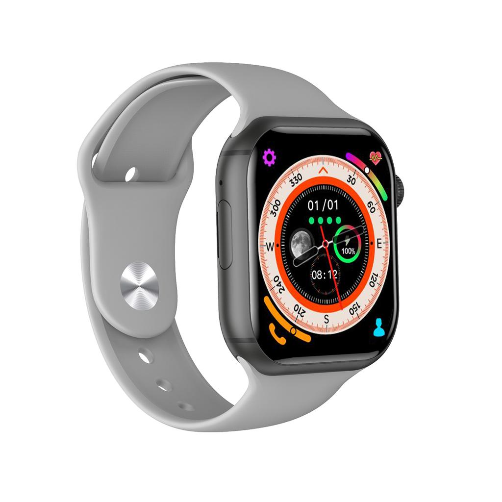 Rainbuvvy DM60 Touchscreen Smartwatch 1.96 Zoll Runder Bildschirm Quad-Core 4GB RAM 64GB ROM 320x385 Bluetooth 4.2 WIFI 800mAh IP67 Wasserdicht Android Uhr