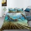 Dinosaur Series Polyester Bedding Two-Piece Set Digital Printing