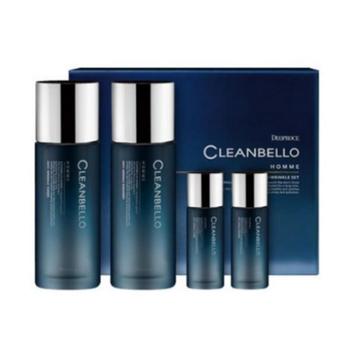 

Product Summary — Dioplus CleanBella Homme Anti‑Wrinkle Skin Lotion Set (4‑Piece)