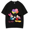 Clothing Summer 2025 Mickey Minnie Mouse Short Sleeve T-shirts Girls Funny Fashion Streetwear Shirt Unisex