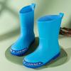 Children's Cartoon Mid-Calf Waterproof Rain Boots - Non-Slip, Thick, and Cute for Boys and Girls