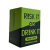 Risk It Or Drink It Fun Party Game For College Card Game Drinking Board Deck Pregame Night Hilarious Dares Couple Connect