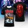 Retro Rock Dio Band 3d Graphic Print T-shirt Men Women Fashion Casual Oversized Short Sleeve Tops Tees Men Clothing Album