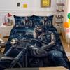 Hot Sale Duvet Cover Set Woman Man Bedding Suit Single Double Size Microfiber Home Bedclothes Bedroom Decor