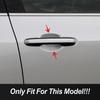 Car Outside Door Handle Trim Cover Bowl Decoration Stickers ABS For Lexus NX260 350 2022 Exterior Modified