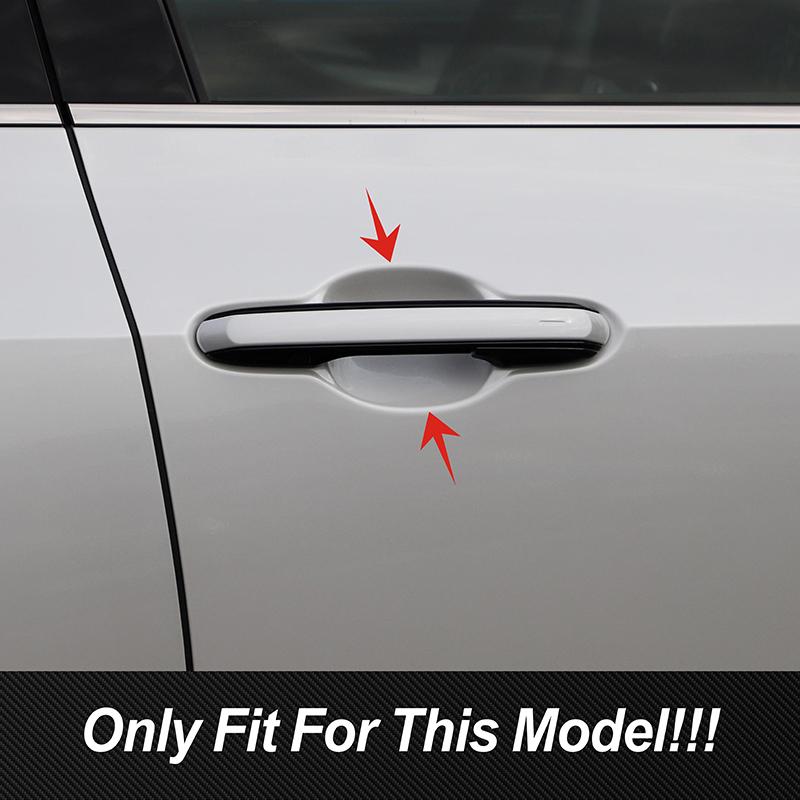 Car Outside Door Handle Trim Cover Bowl Decoration Stickers ABS For Lexus NX260 350 2022 Exterior Modified