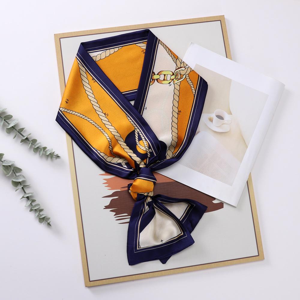 Kleine Und Vielseitige Schals Für Damen Schmale Und Kleine Schals Haargummis Temperamentvolle Bänder Schals Und Schals