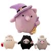 Dark Cat Series Plush Toys For Halloween Witch, Nurse, Death, And More