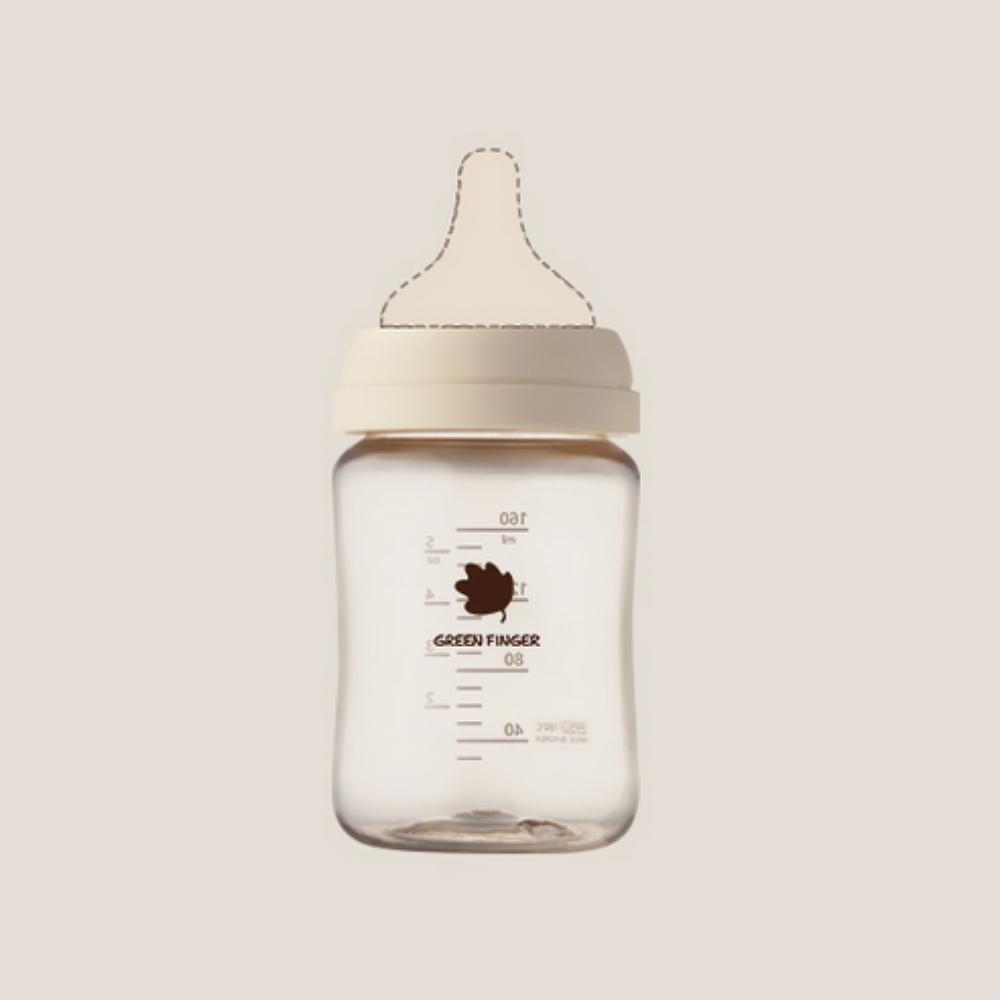 BebeGrow PPSU Baby Bottle Twin Pack Wide Neck Anti-Colic Feeding Bottle
