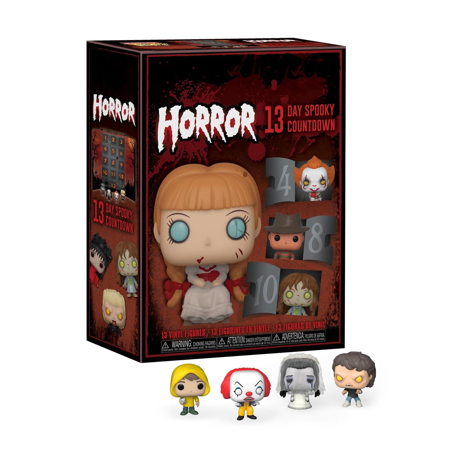 

Адвент-календарь - ужасы 13 дней жуткий обратный отсчет 2024, 13 карманов