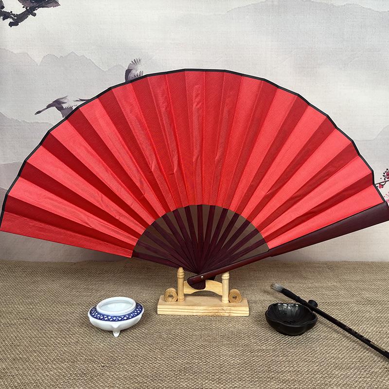 8" & 10" Blank Silk Students' Calligraphy and DIY Folding Fans