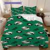 Celtics Spirit Green Gold Pride Bedding(1 * Duvet Cover + 2 * Pillowcase, Without core)Christmas Birthday Gift Bedding Set Duvet Cover and Pillowcase