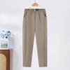 Hodo Women's High-Waisted Straight-Leg Fleece-Lined Casual Trousers