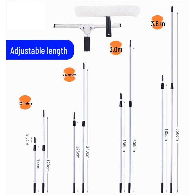 Homeglen Telescopic Window Cleaner Set