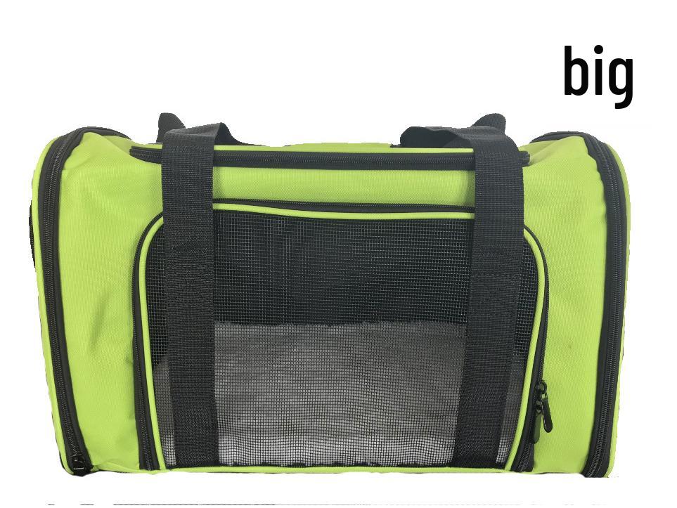 Foldable Large Capacity Pet Travel Crossbody Bag for Cats and Dogs