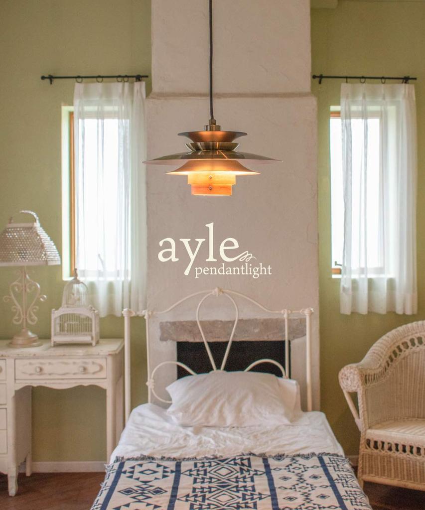 Ampoule Ayle Hängeleuchte, Stilvolles Naturholz, Einzelne Leuchte, Stahl, Perfekt für Esszimmer, Eingangsbereiche, Badezimmer, Cafés, Skandinavisch, Natürlich,