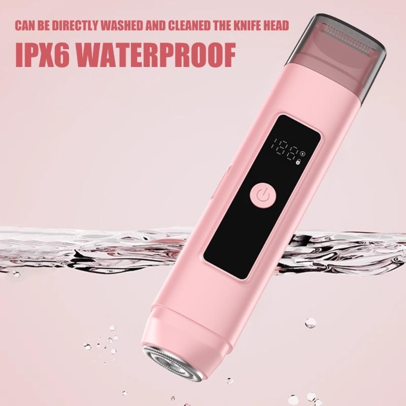 Rechargeable Bikini Line Trimmers For Ladies Featuring 2 Blades And LCD Screen For Precise Hair Removal