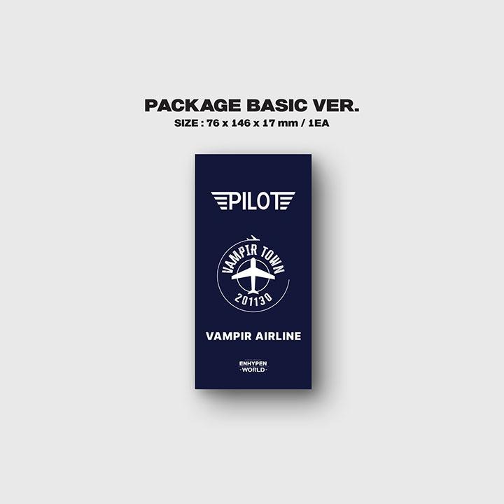 ENHYPEN World Coupon Card Collection PILOT Basic ver.