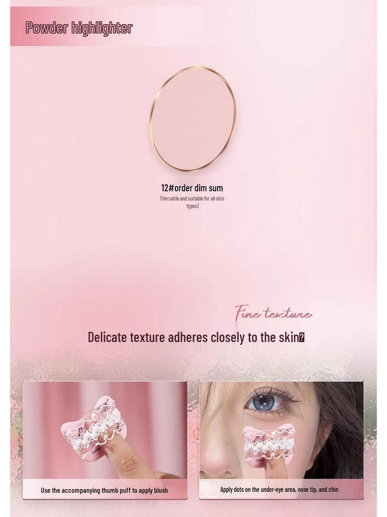 Lychee Secret Garden Purple Blush: Brightening, Soft Texture, Girlish Look