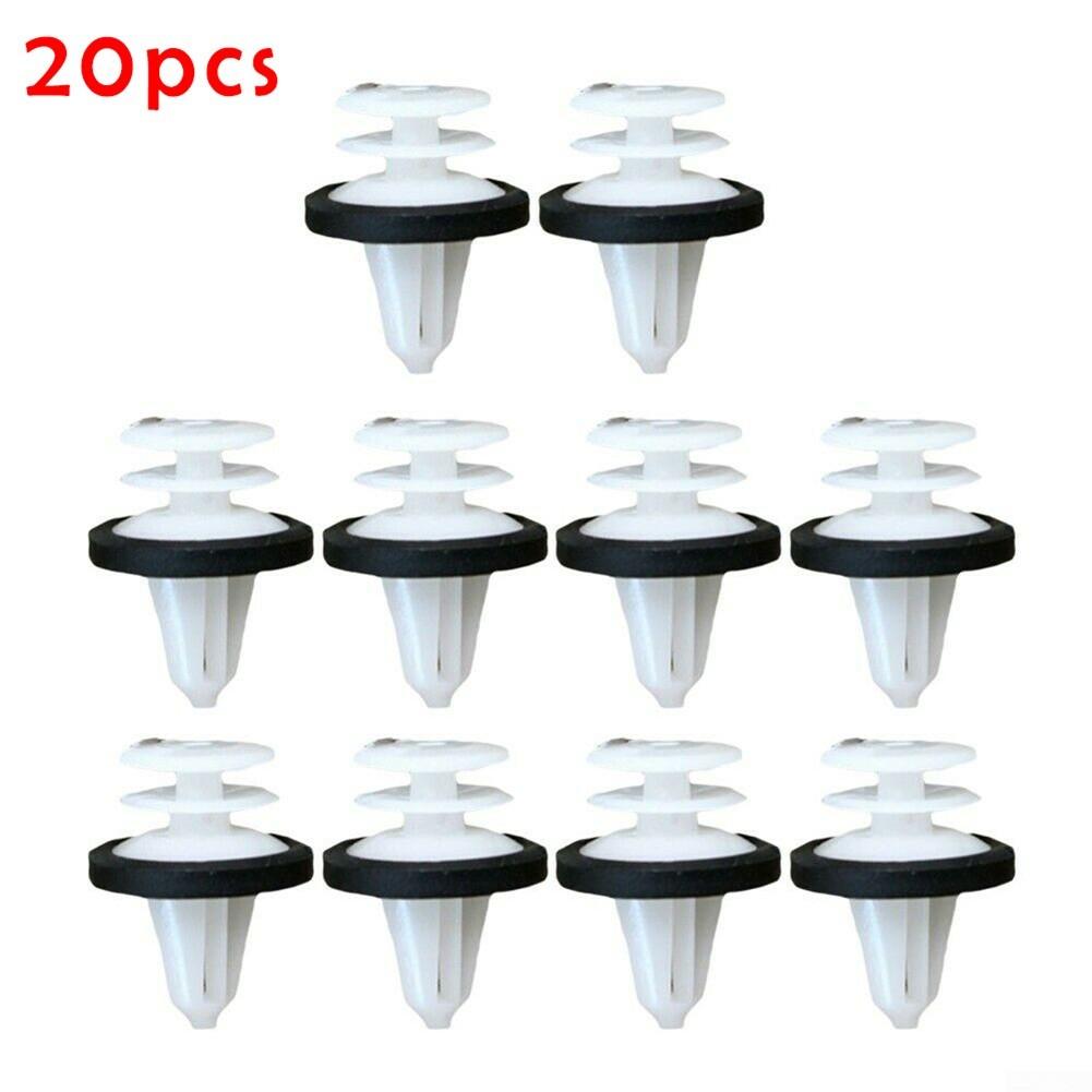 Versatile For Ford W713297S300 Door Trim Panel Clips with Sealer 20 Count