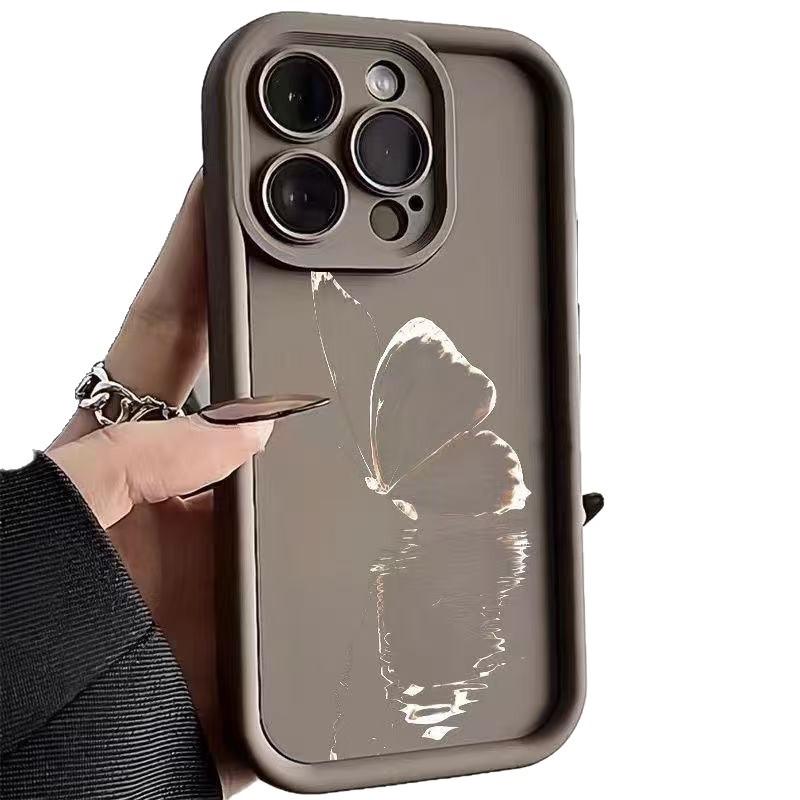 The New Butterfly Is Suitable for Iphone16pro Mobile Phone Case Apple 15/14pro13promax Japan and Korea 12x.