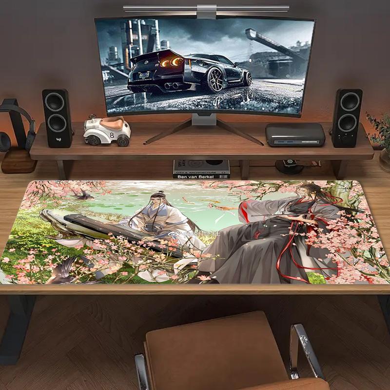 Mo Dao Zu Shi Color Mouse Pad Large Gaming Table Cushion Non-slip Laptop Tablet Big Mousepad XXL Mat Mini PC Playmat With Lock edge