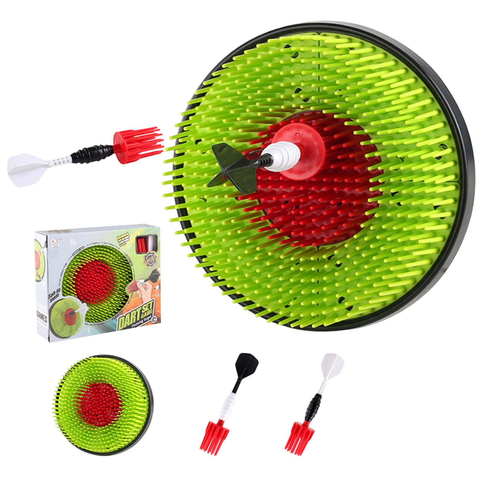 

Axe Throwing Game Set For Adults And Kids: Bristle Axe Target Board Game , No Drill Mounting, Compact & Portable Design For Indoor Outdoor Use One Size