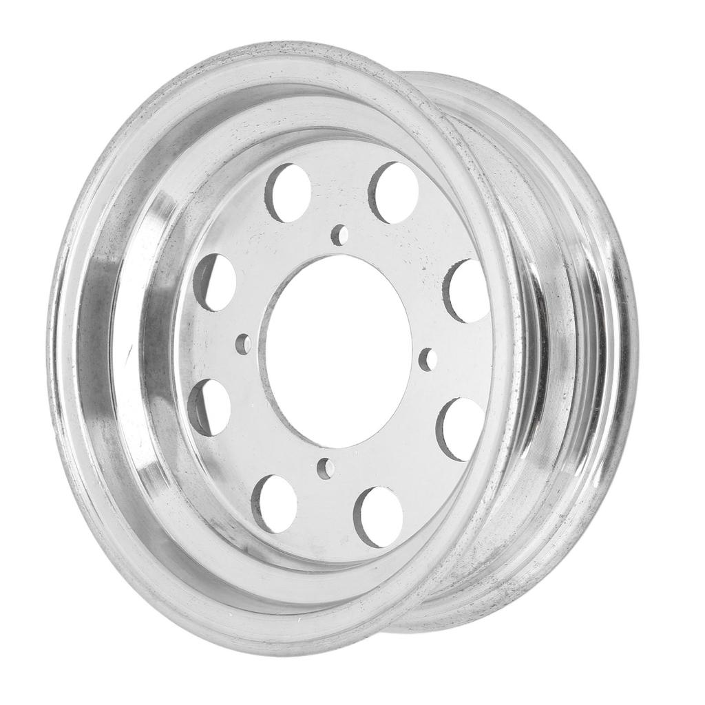 Aro da Roda Dianteira da Motocicleta Liga de Alumínio Roda Polida Aro a Vácuo Substituição para Monkey Z50 Q50 Pneus 8in