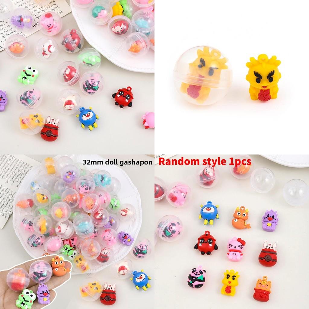 Kids Animal Minifigures With 32mm Transparent Toys For Collectors And Kids Play