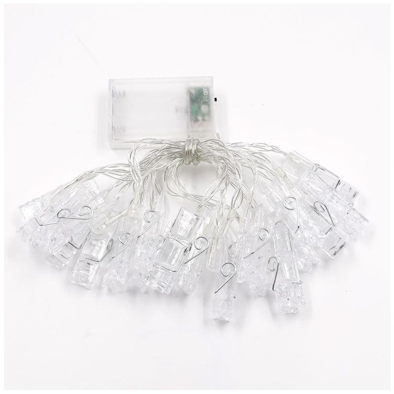 LED Photo Clip String Lights for Wall or Room Decoration