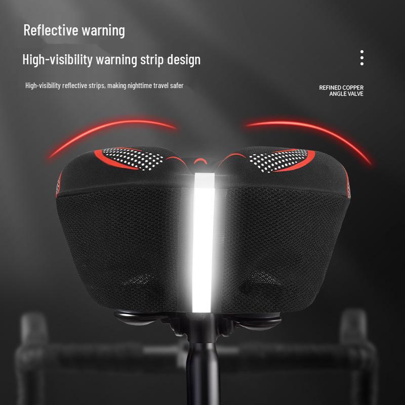 Ultra-Soft Silicone Bike Seat Cushion for Road & Mountain Bikes