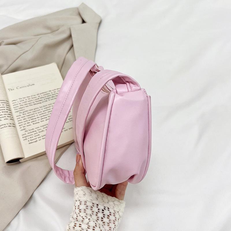 Trendy French Baguette Shoulder Bag - Cute Fashionable Underarm Handbag