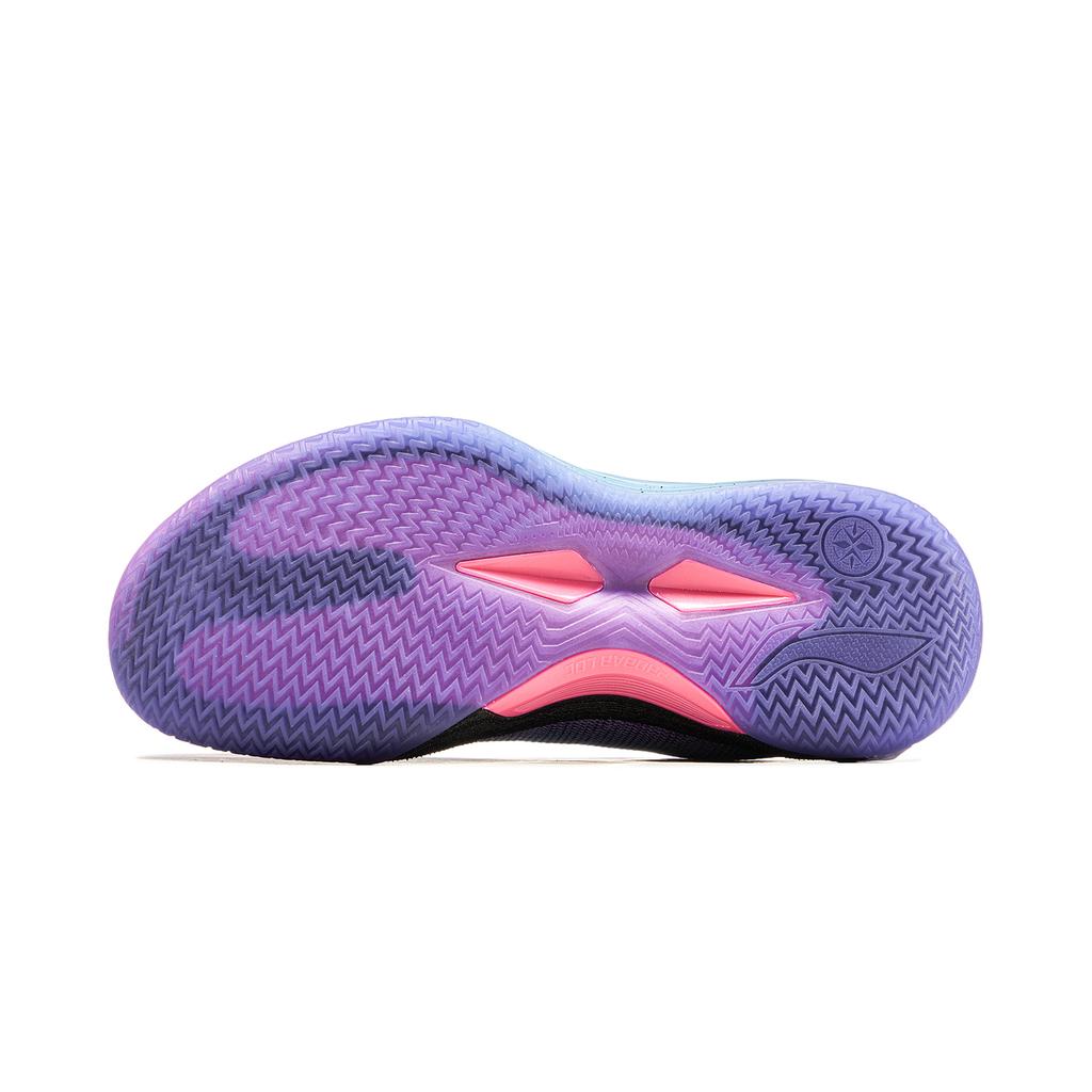 Li Ning Blade 4 V2 Multi-Color Basketball Shoes Men sneaker Blue Purple ABAU037-19