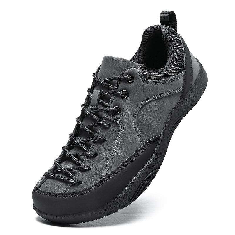 

Модная платформа Мужская обувь Поверхность из ультраволокнистой кожи Спортивная Толстая подошва Тренировочная Противоскользящая Беговая Амортизирующая Повседневная обувь 39