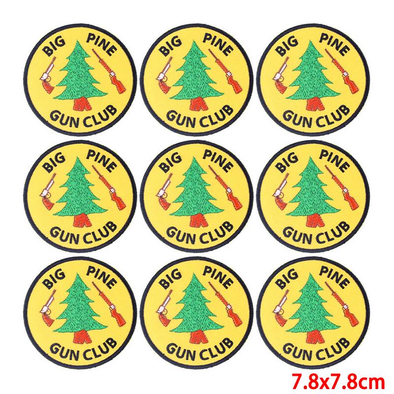 10 Pcs/lot Embroidery Patch Iron On Patches For Clothing Patches On Clothes Jackets Decor Applique Sew Supplies