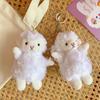 Pendant Plush Doll Lamb Doll Bag Pendant Accessory Keychain Girl