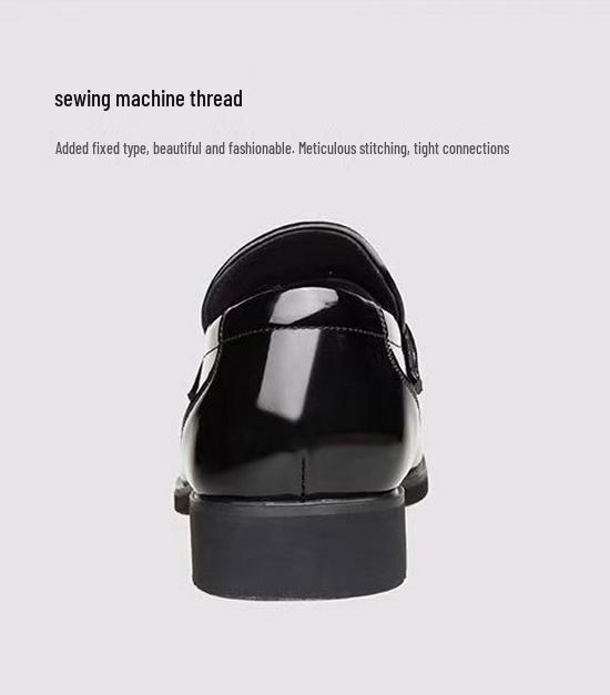 Herren Slipper Formell Schwarz Lederschuhe - Business Casual