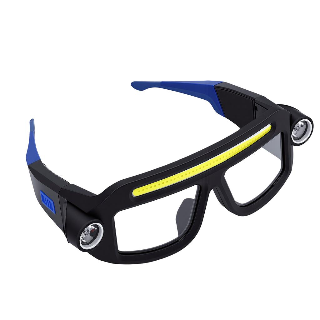 LED Glasses Headlight Lightweight IPX4 Water Proof Rechargeable Hands Free Glasses Headlamp For Night Fishing Repair