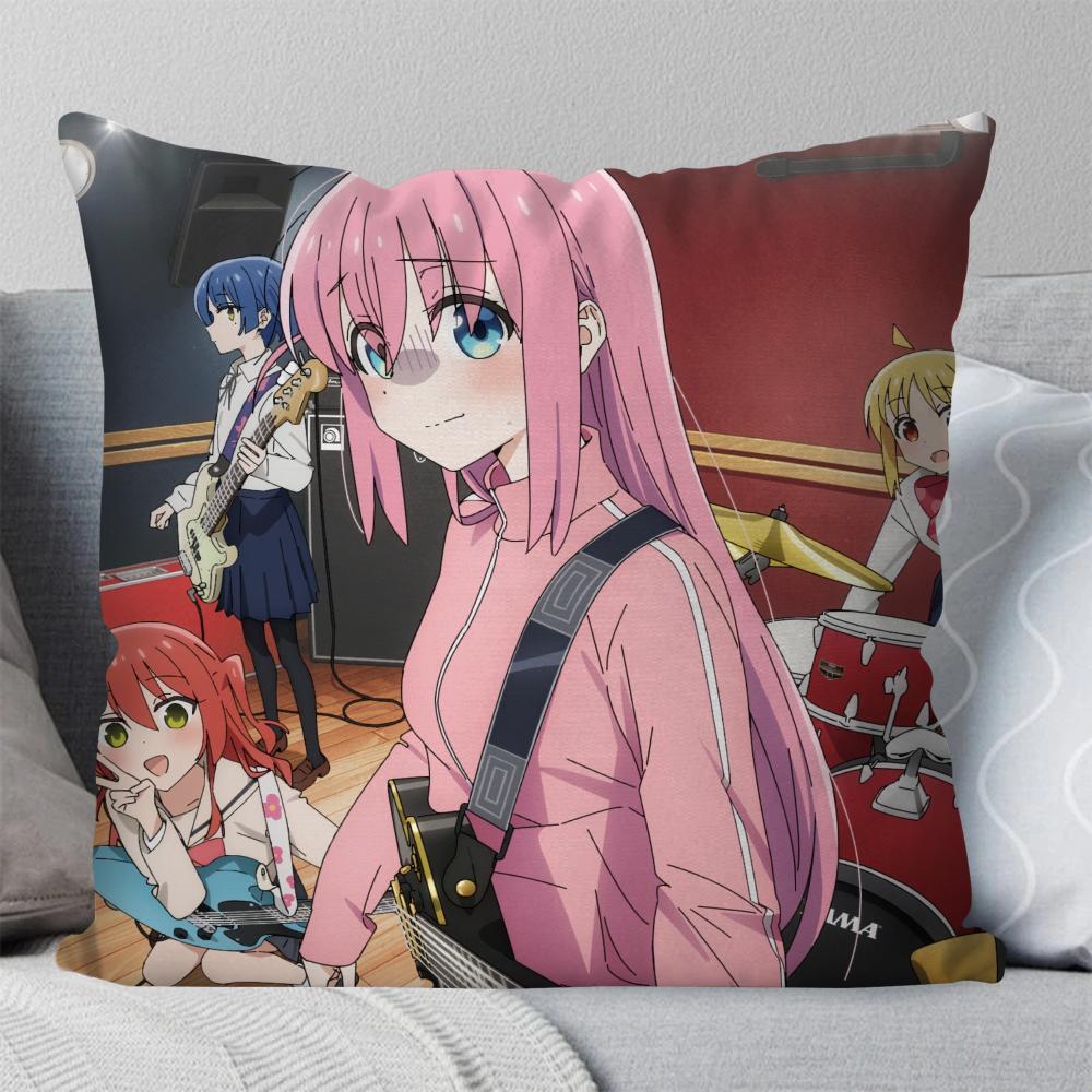 Animation Einsamer R-Rock Kissenbezug Quadratisches Kissen Schlafzimmer Sofa Freizeit Komfort Kissen Auto Wohnzimmer Heimdekoration 40X40