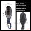Double Color Motorcycle LED Indicators Flasher Light Pair Amber Turn Signal for E-Bike Scooter Motocross Motorbike