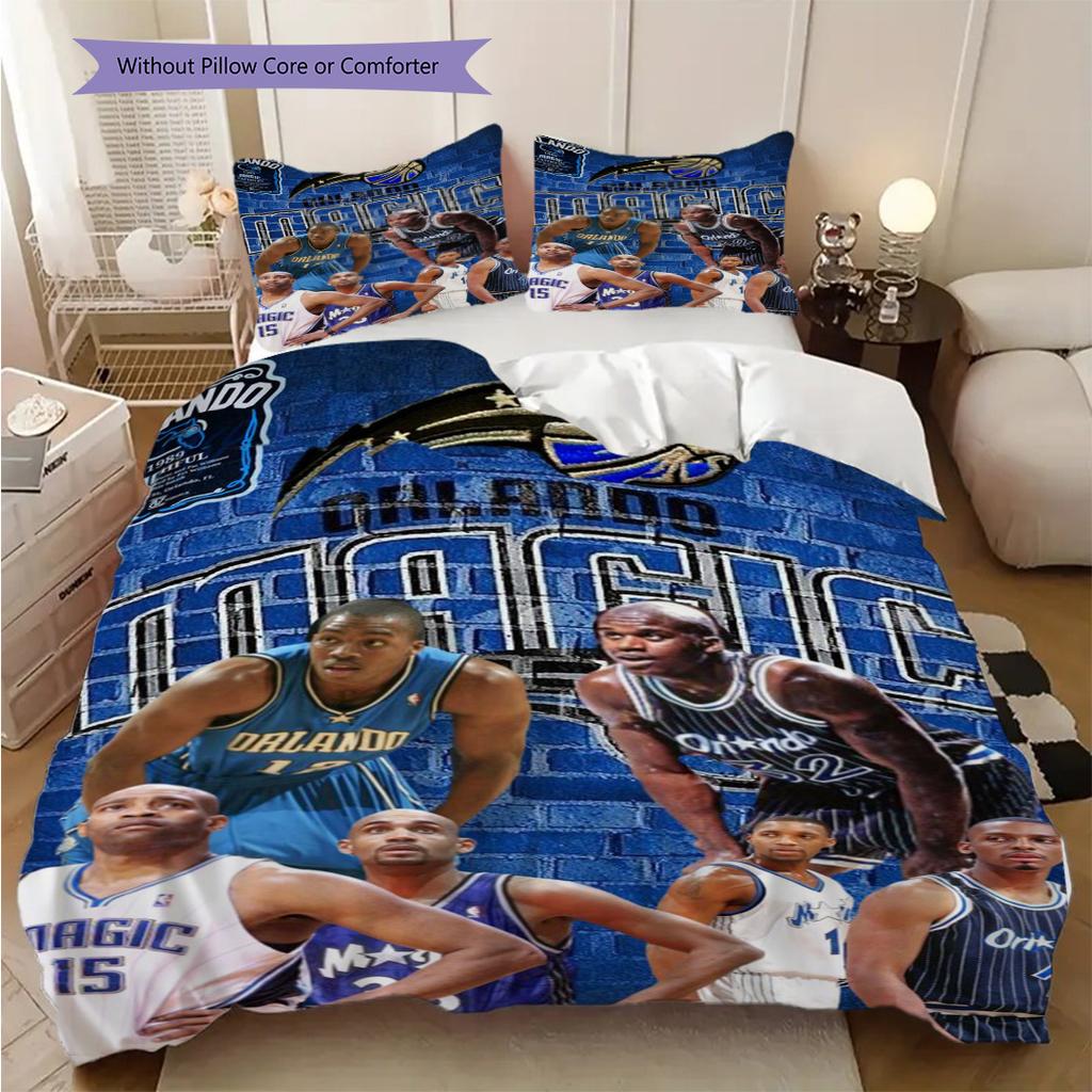Dallas Mavericks Basketball Spirit Three-piece set(1 * duvet cover + 2 * pillowcase, without core)Christmas birthday gift Bedding set