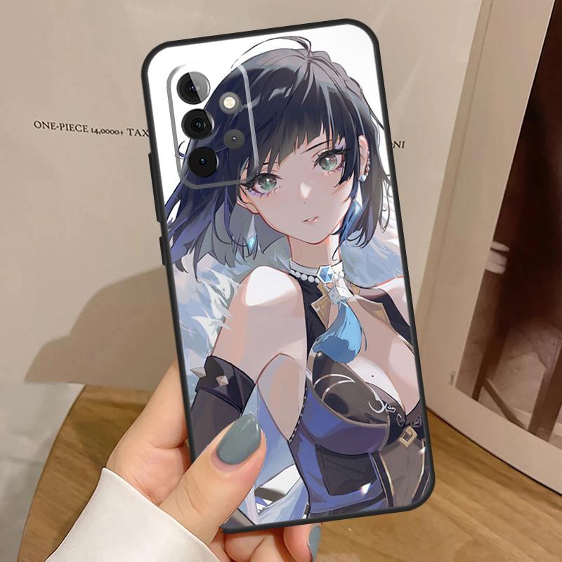 Yelan Genshin Impact Case For Samsung Galaxy A34 A54 A14 A15 A35 A55 A52 A32 A12 A51 A71 A13 A23 A33 A53 Cover
