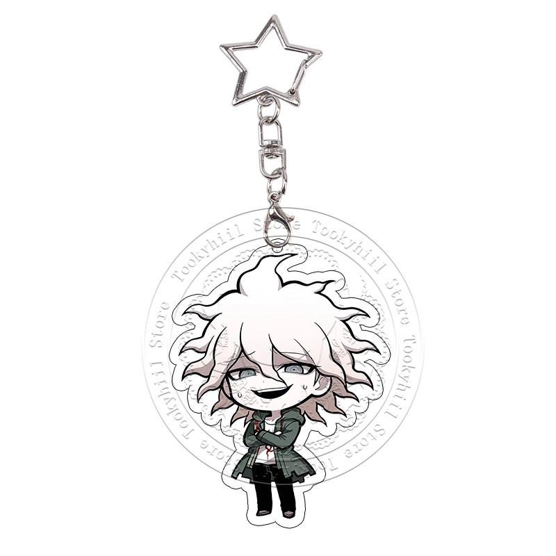Danganronpa Acryl Schlüsselanhänger Toko Tsumiki Monokuma Exquisiter Schüler Anime Cartoon Taschenanhänger Chibi Dekor Zubehör Anhänger