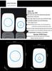 Wireless Ultra-Long Distance Waterproof Doorbell with Remote Control for Home and Elderly