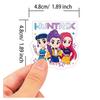 Creative Demon Hunter Cartoon Graffiti Stickers - 100 Sheets for DIY Phone Cases, Luggage, Kettles, and More