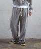 AMOU D-Star One Tuck Sweat Pants Gray