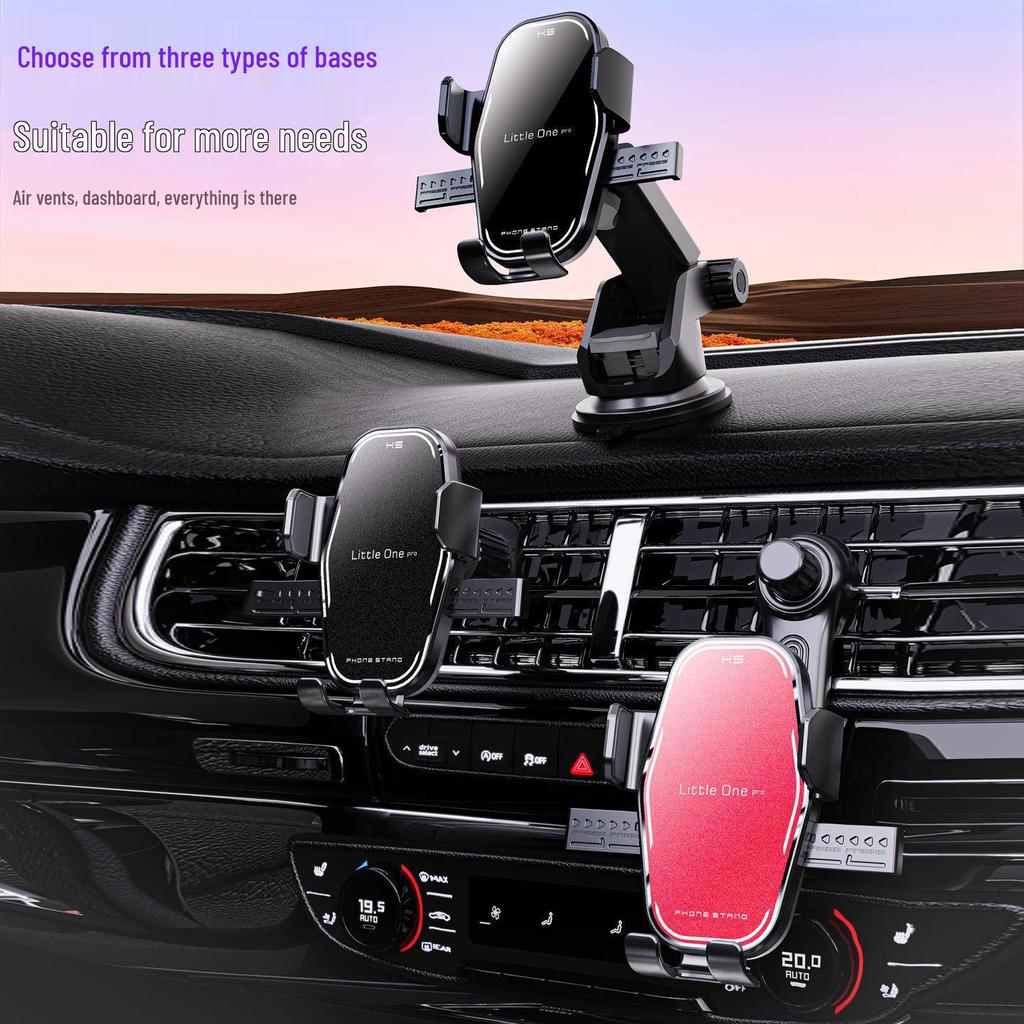 Wireless Fast Charging Auto-Clamp Car Phone Holder & Air Vent Mount