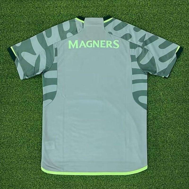 Celtic FC 2023-24 Commemorative Soccer Jersey Men Women Breathable Cotton Blend Performance Sport Shirt