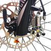 JUIN TECH M1 Hydraulic MTB Disc Brake Set 160mm with Front and JT1948 E-Bike Rotor, Rear, Black,