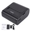 Thermodrucker 80mm Tragbarer Bluetooth USB Etikettendrucker mit Automatikschneider 100mm s Hohe Druckgeschwindigkeit für